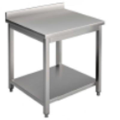 Stainless Steel Working Table With Shelf